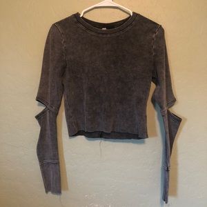 H&M cropped long sleeve